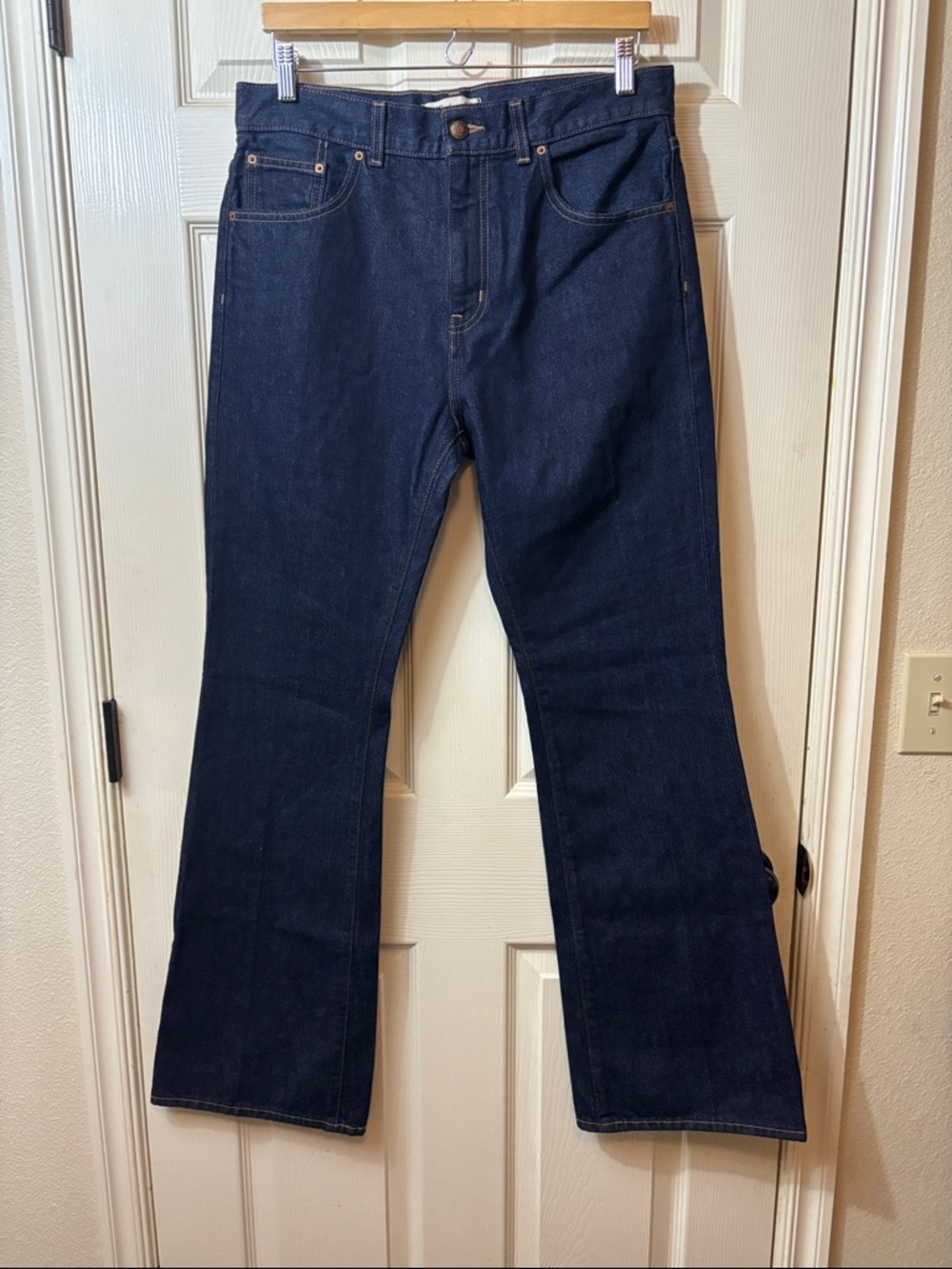 Madewell wide-leg denim blue Jeans. NWT